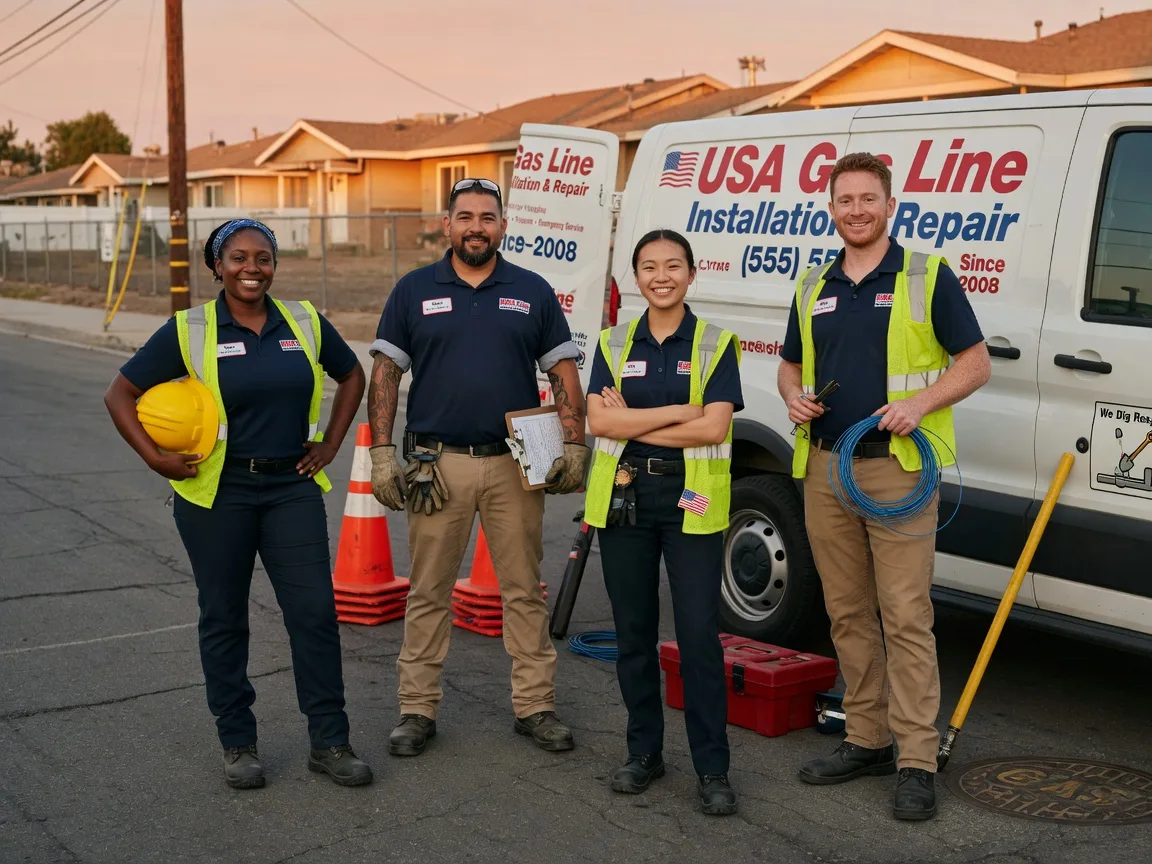 Gas Line Installation company in Hahira, GA
